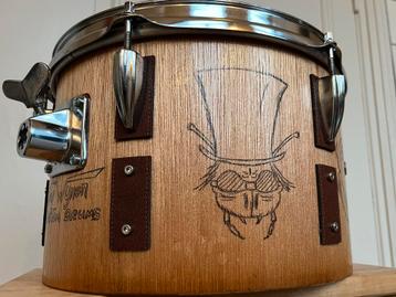 Customized Vintage ConcertTom,12 inch, Bespeelbaar Kunststuk beschikbaar voor biedingen