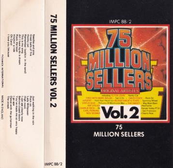 75 MILLION SELLERS VOL.2 (CASSETTEBANDJE) beschikbaar voor biedingen