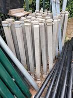 Vierkant 6cm palen, Tuin en Terras, Tuinhekken en Hekwerk, Ophalen, Zo goed als nieuw, IJzer, Tuinhek