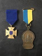 Medailles Bussum Politie Sport Vereniging, Verzamelen, Overige Verzamelen, Gemeente en Rijkspolitie, Zo goed als nieuw, Verzenden