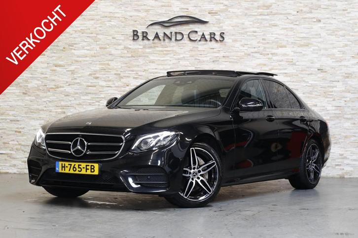 Mercedes-Benz E-klasse 200 | AMG | PANO | MEMORY | HEADUP |, Auto's, Mercedes-Benz, Bedrijf, E-Klasse, 360° camera, ABS, Airbags