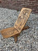 houten stoeltje indonesie, Antiek en Kunst, Kunst | Beelden en Houtsnijwerken, Ophalen