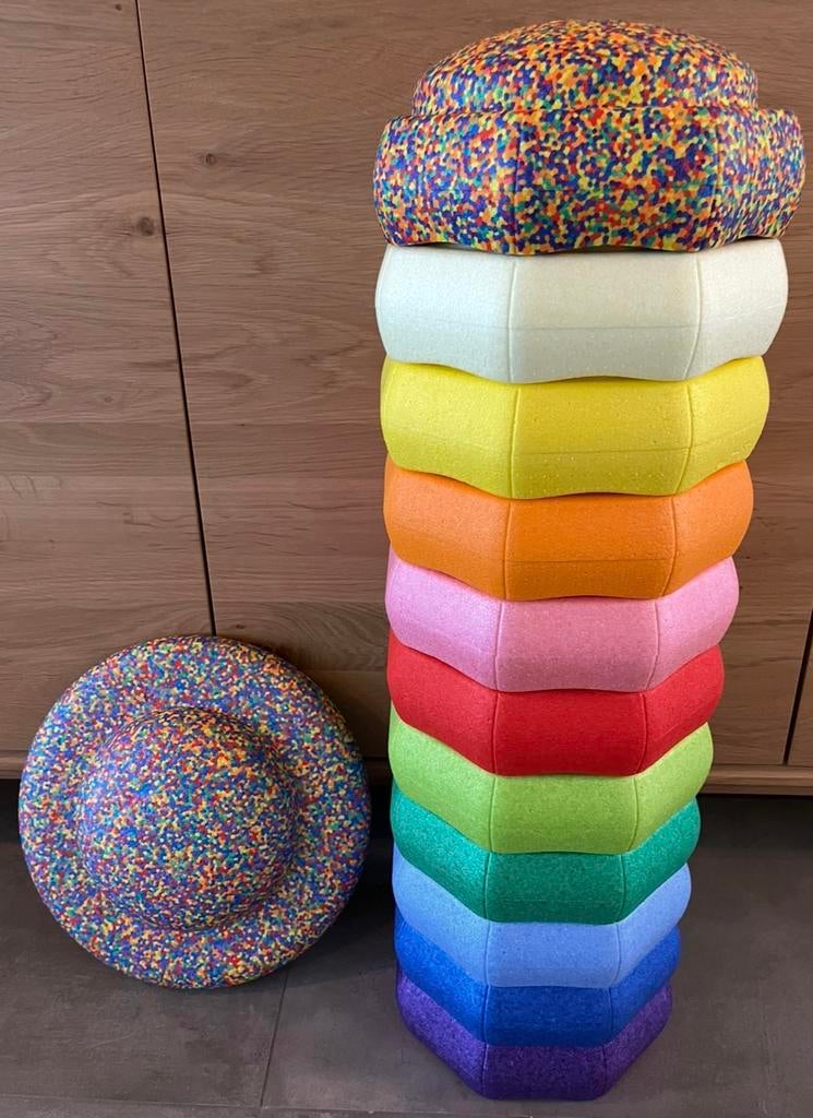 Stapelstenen – Stepping Stone – 11 kleuren + Rond Balansbord, Kinderen en Baby's, Speelgoed | Bouwstenen, Ophalen of Verzenden
