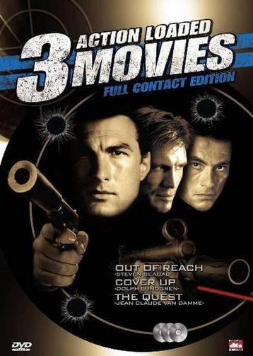 3 Movies-Full Contact Front 3 X DVD Metalcase Box beschikbaar voor biedingen
