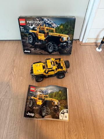 lego technic 42122 jeep wrangler rubicon in nieuw staat beschikbaar voor biedingen