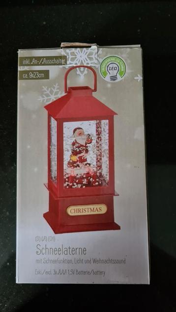 Prachtige, nieuwe rode LED sneeuwlantaarn, kerstdecoratie beschikbaar voor biedingen