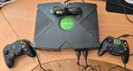 Originele Xbox met 2 controllers, Ophalen, Gebruikt, Met 2 controllers