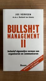 Jos Verveen - Bullshit management 2, Ophalen of Verzenden, Nieuw