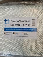 Rovingweefsel 600 gr/m2 polyester mat weefsel glasweefsel, Onderhoud en Reparatie, Nieuw, Ophalen of Verzenden