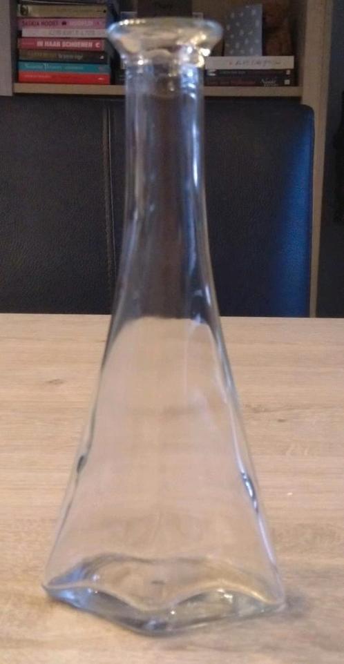 Vaas, Huis en Inrichting, Woonaccessoires | Vazen, Zo goed als nieuw, Overige kleuren, Minder dan 50 cm, Glas, Ophalen of Verzenden