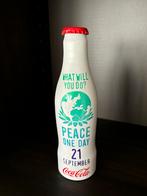 Coca-Cola Peace Flesje - Limited Edition, Ophalen of Verzenden, Gebruikt, Verpakking