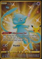 Mew Gold - Celebrations 25th Anniversary, Hobby en Vrije tijd, Verzamelkaartspellen | Pokémon, Ophalen of Verzenden, Zo goed als nieuw