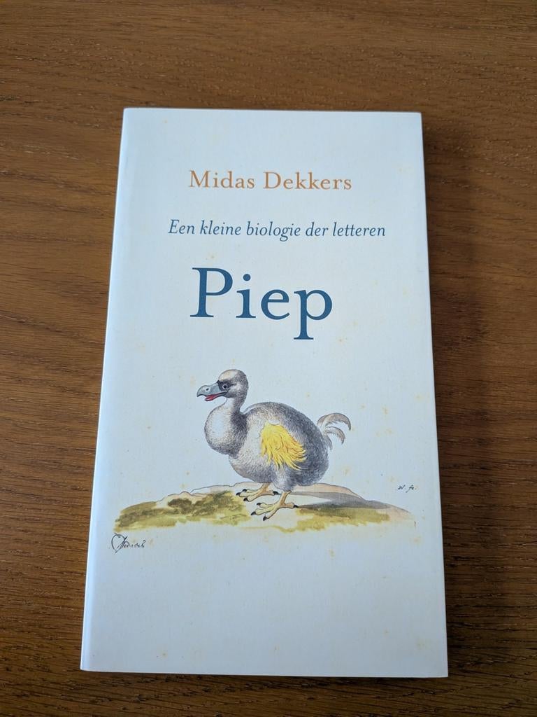 Piep -Gesigneerd- Midas Dekker, Boeken, Boekenweekgeschenken, Ophalen of Verzenden