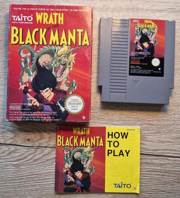 Black Manta Nintendo Nes compleet  beschikbaar voor biedingen