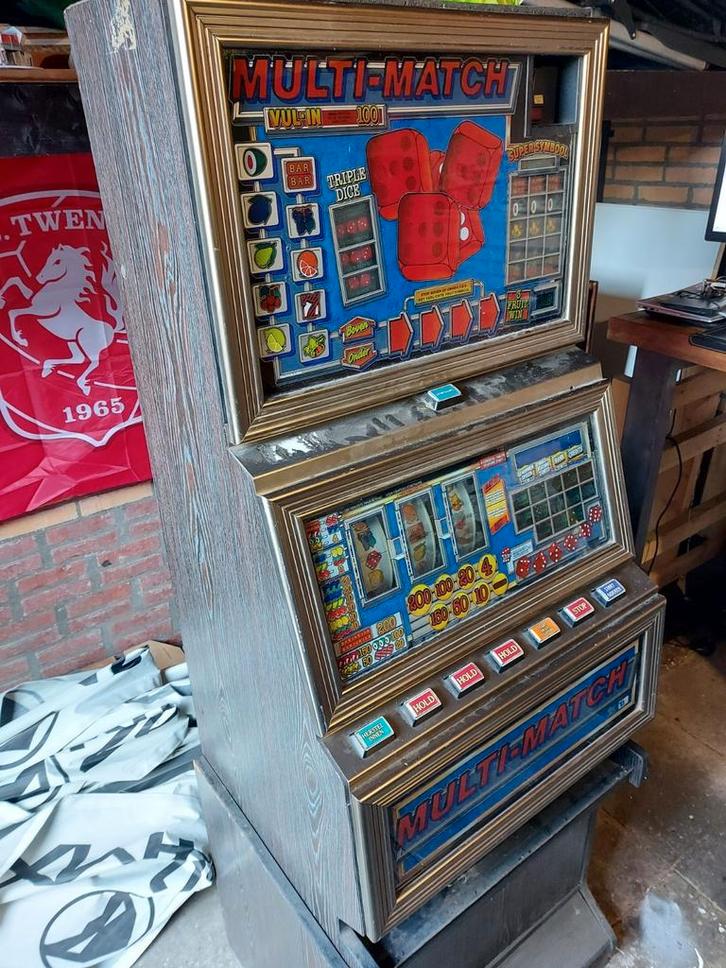 Gokkast multi match van 1988 voor onderdelen of maken, Verzamelen, Automaten | Gokkasten en Fruitautomaten, Gebruikt, Ophalen