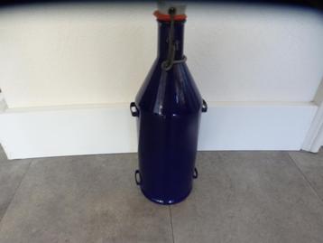 Gave Vintage Kobalt blauw Veldfles Mijnwerkersfles Beugel beschikbaar voor biedingen