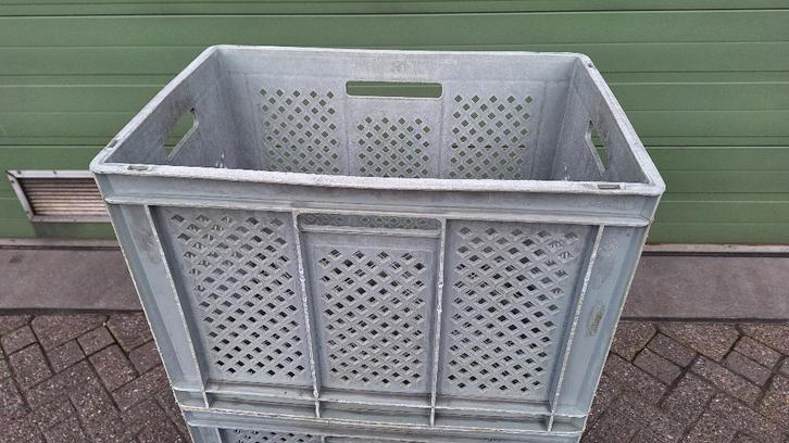 Kunststof krat kratten bak bakken 40x60x43 cm, Doe-het-zelf en Verbouw, Kratten en Dozen, Gebruikt, Krat, 50 tot 75 cm, 35 tot 50 cm