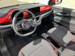 Fiat 500 C RED 42 kWh, Auto's, 15 min, Stof, Gebruikt, Cabriolet