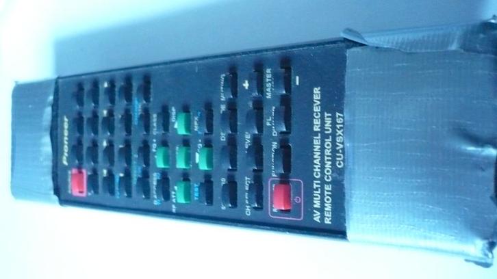 cu-vsx167 afstandsbediening van pioneer, Audio, Tv en Foto, Televisie-accessoires, Zo goed als nieuw, Ophalen of Verzenden