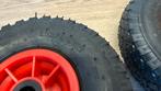 Steekwagen wielen - compleet, 60 tot 80 liter, Ophalen of Verzenden, Zo goed als nieuw, Steekwagen