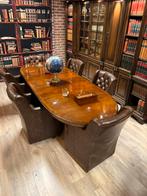 Heldense exclusieve Uitschuifbare Ovale eettafel, Huis en Inrichting, Ophalen, Gosem engelsstraat 7 elim, Info@chesterfieldjunkie.nl