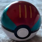 Pokéball Tin - Lure Ball - Pokémon - Incl. 10 pokémonkaarten, Ophalen of Verzenden, Zo goed als nieuw, Overige typen