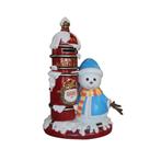 Kerstdecoratie Mailbox met sneeuwpop, Ophalen of Verzenden, Nieuw