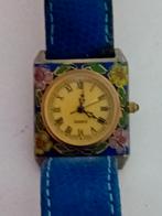 Cloisonne Dameshorloge met 14k Goud, Overige merken, Overige materialen, Polshorloge, Met bandje