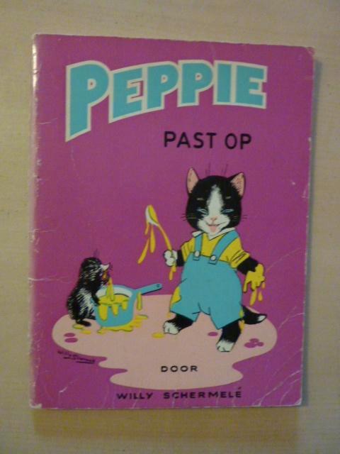Willy Schermelé - Peppie past op, Boeken, Overige Boeken, Gelezen, Ophalen of Verzenden