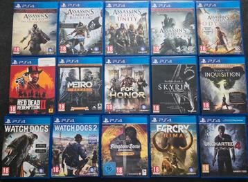 Games PlayStation 4. 5 euro beschikbaar voor biedingen