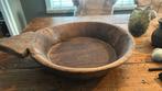 Grote houten schaal, Antiek en Kunst, Antiek | Schalen, Ophalen of Verzenden