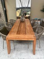 Tuinset Colette | Borek | Showroommodel, Ophalen, Gebruikt, 6 zitplaatsen, Aluminium