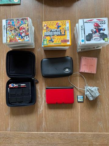Nintendo 3DS XL inclusief spellen en accessoires beschikbaar voor biedingen