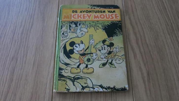 De avonturen van Mickey Mouse (1932), Boeken, Stripboeken, Gelezen, Eén stripboek, Ophalen of Verzenden