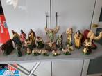 Kerststal figuren set vintage, Ophalen of Verzenden
