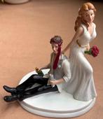 Leuk beeld van een bruidspaar, b.v. voor op een taart, Ophalen of Verzenden, Zo goed als nieuw, Overige typen, Geboorte of Huwelijk