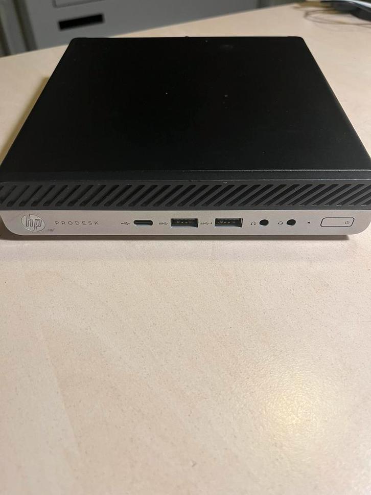 HP ProDesk 600 G5 Mini, Computers en Software, Desktop Pc's, Zo goed als nieuw, 2 tot 3 Ghz, SSD, 16 GB, Ophalen of Verzenden