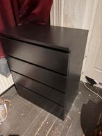 Ikea Zwarte Malm kast, Huis en Inrichting, Ophalen, 50 tot 100 cm, Zo goed als nieuw, Minder dan 100 cm