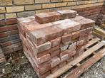 100 oude , gebikte metselstenen, Doe-het-zelf en Verbouw, Metselstenen, Ophalen, Gebruikt, Bakstenen