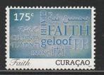 Curacao 2013 114 Geloof, Ongebruikt, Postzegels en Munten, Postzegels | Nederlandse Antillen en Aruba, Ophalen of Verzenden, Postfris