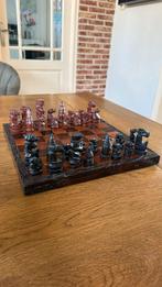 afrikaans schaakspel handgemaakt, Ophalen, Minder dan 500 stukjes, Gebruikt, Schaken