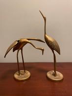 Vintage Messing kraanvogels (set), Ophalen of Verzenden