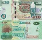 ZAMBIA 2022 10 kwacha #58d UNC, Postzegels en Munten, Bankbiljetten | Afrika, Zambia, Verzenden