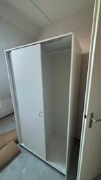 Witte Kledingkast - Gedemonteerd - 181x100x59 cm, Ophalen, Overige materialen, Gebruikt, 100 tot 150 cm