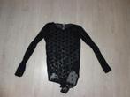 zwarte body met sterren van Love Stories, maat S, Ophalen of Verzenden, Zwart, Body of Korset