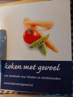 Koken met gevoel. Kookboek in Braille., Ophalen of Verzenden, Nieuw