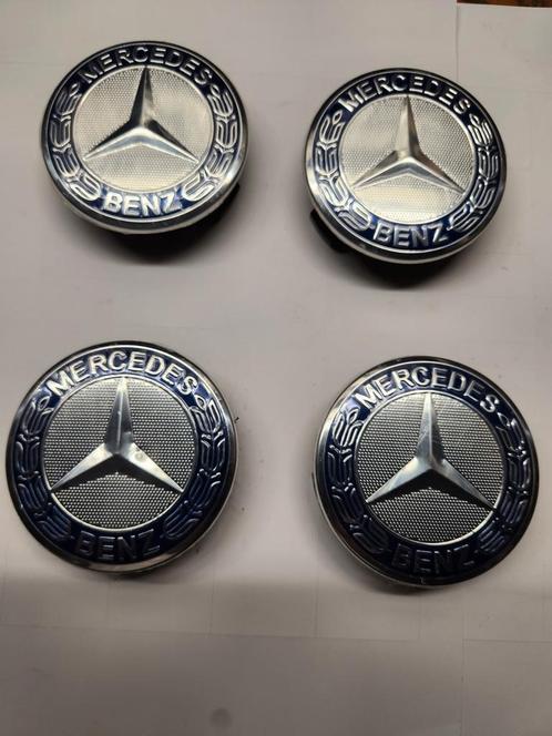 69 mm nieuwe Mercedes Benz naafdoppen naafkappen, Auto diversen, Wieldoppen, Nieuw, Ophalen of Verzenden