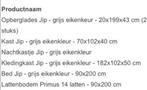 Complete Kinderkamer Jip - Zo Goed Als Nieuw!, Kinderen en Baby's, Kinderkamer | Complete kinderkamers, Ophalen, Zo goed als nieuw