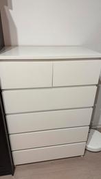 Ikea Malm Ladekast 6 lades, Huis en Inrichting, Kasten | Ladekasten, Ophalen, 50 tot 100 cm, Zo goed als nieuw, Minder dan 100 cm
