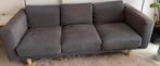 Ikea 3 en 2 zits bankstel grijs, Ophalen, Gebruikt, 2 en 3 zits bank, 150 tot 200 cm